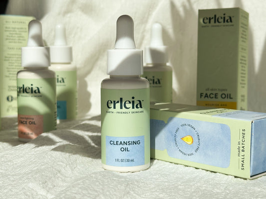 Erleia Cleansing Oil and Face Oils